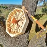 Octagonal Drum, Male Goatskin Yellow6